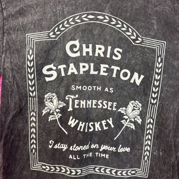 Chris Stapleton Tennessee Whiskey Traveller Country Tee M - Picture 2 of 4